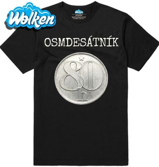 Pánské tričko Osmdesátník 80. Kulatiny Československý Haléř.jpg