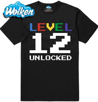 Pánské tričko Level 12 Unlocked.jpg