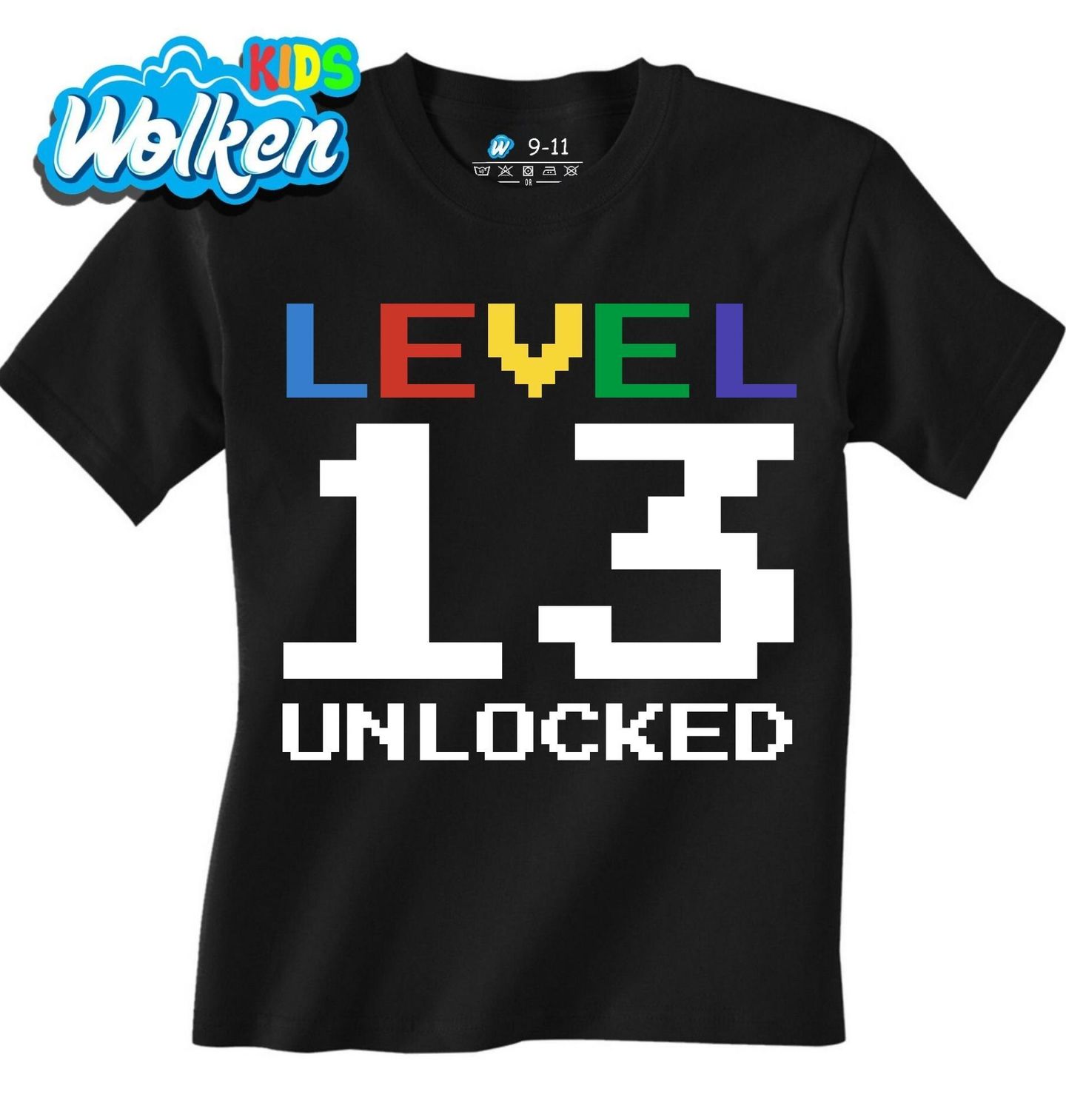 Dětské tričko Level 13 Unlocked.jpg