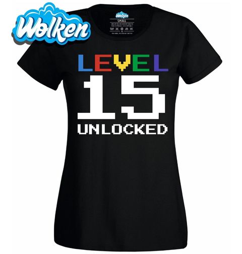 Obrázek produktu Dámské tričko Level 15 Unlocked