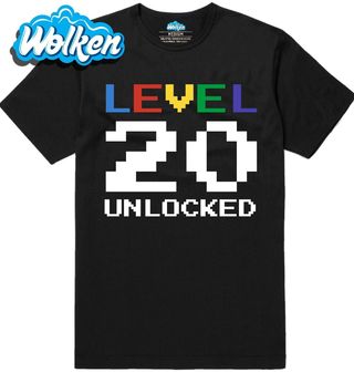 Pánské tričko Level 20 Unlocked.jpg