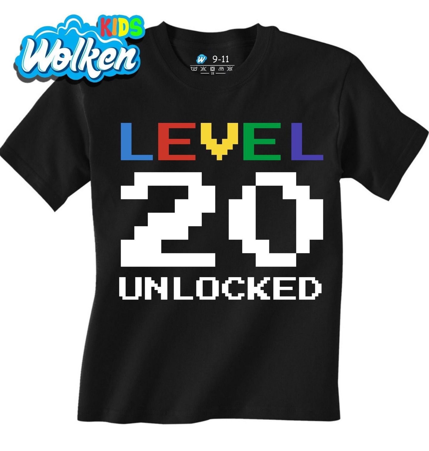 Dětské tričko Level 20 Unlocked.jpg
