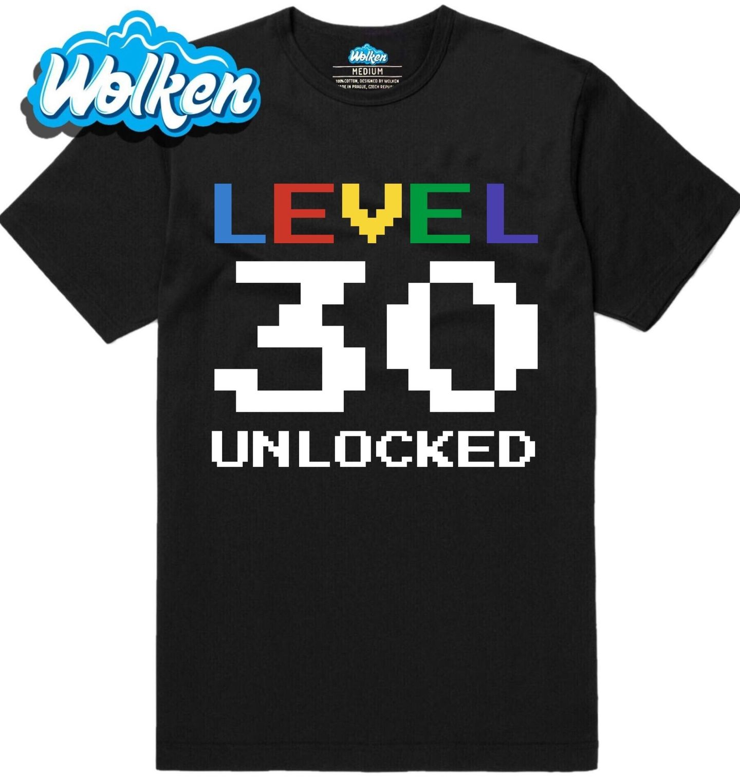 Pánské tričko Level 30 Unlocked.jpg