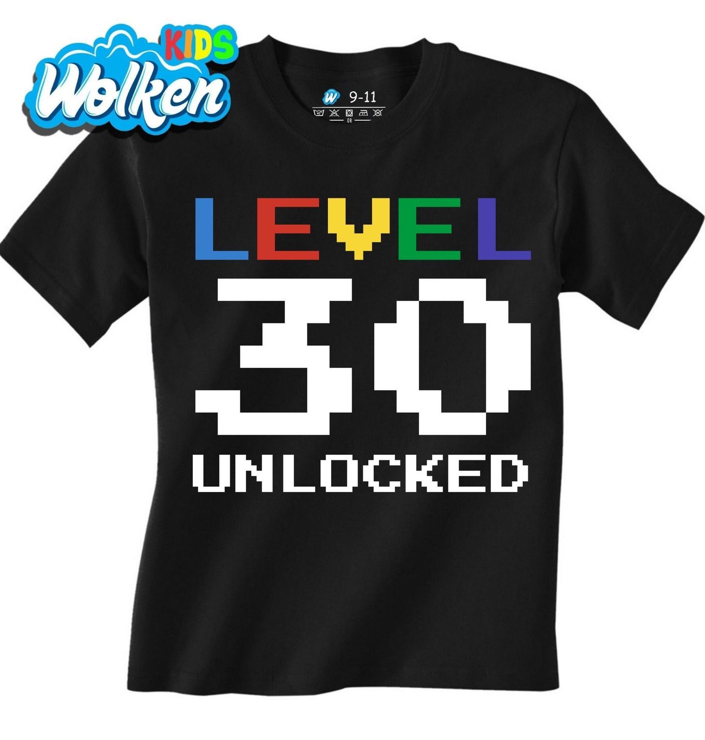 Dětské tričko Level 30 Unlocked.jpg