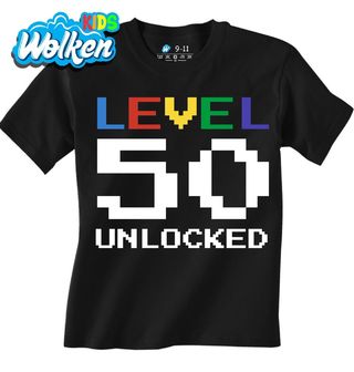 Dětské tričko Level 50 Unlocked.jpg