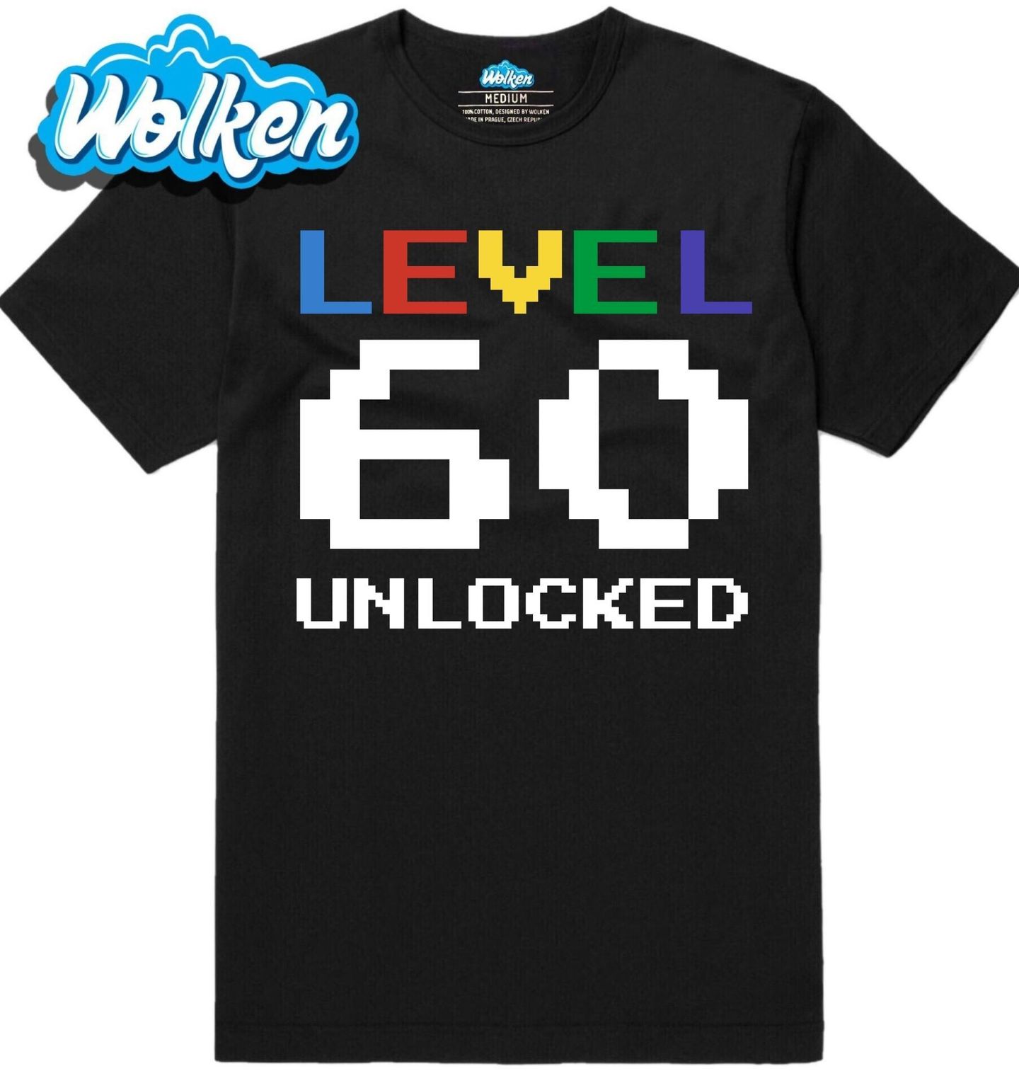 Pánské tričko Level 60 Unlocked.jpg