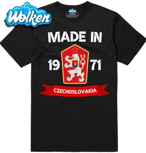 Obrázek produktu Pánské tričko Made in 1971 Czechoslovakia