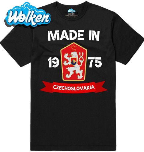Obrázek produktu Pánské tričko Made in 1975 Czechoslovakia