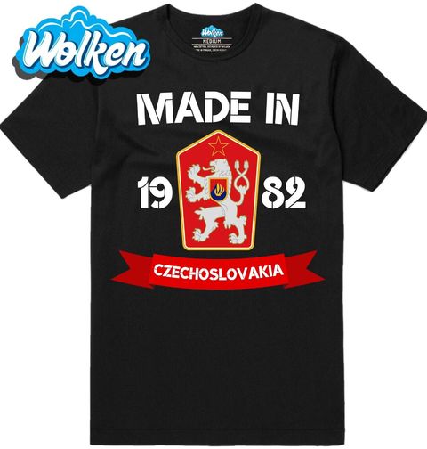 Obrázek produktu Pánské tričko Made in 1982 Czechoslovakia