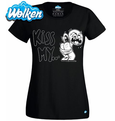 Obrázek produktu Dámské tričko Polib můj… Kiss my…