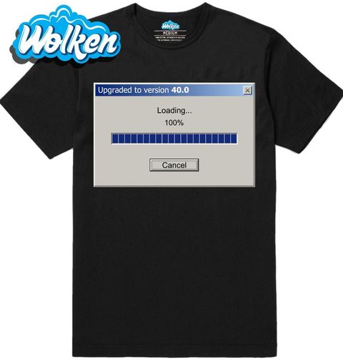 Obrázek produktu Pánské tričko Aktualizováno na verzi 40.0