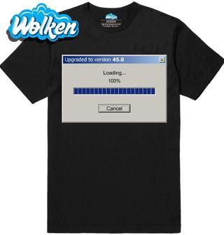 Pánské tričko Aktualizováno na verzi 45.0.jpg