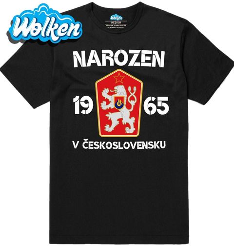 Obrázek produktu Pánské tričko Narozen 1965 v Československu