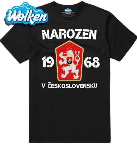 Obrázek produktu Pánské tričko Narozen 1968 v Československu