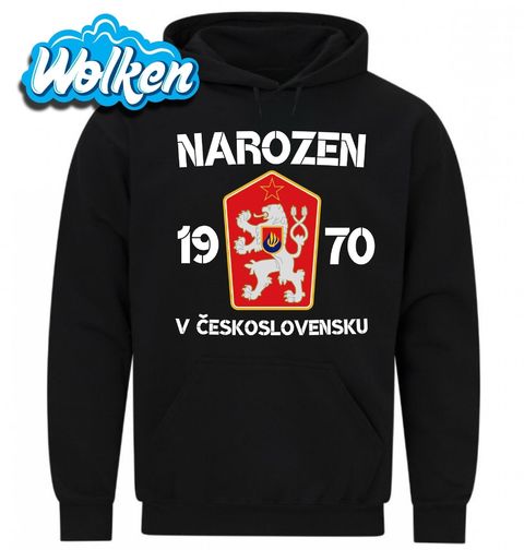 Obrázek produktu Pánská mikina Narozen 1970 v Československu