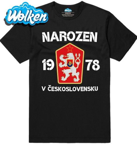 Obrázek produktu Pánské tričko Narozen 1978 v Československu