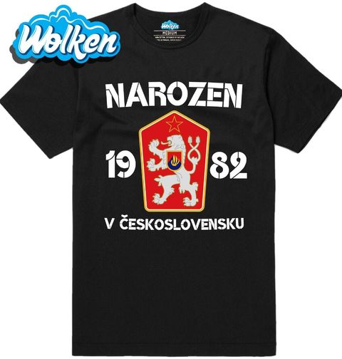 Obrázek produktu Pánské tričko Narozen 1982 v Československu