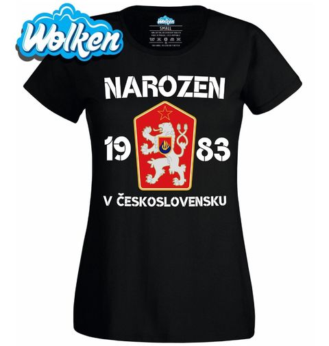 Obrázek produktu Dámské tričko Narozen 1983 v Československu