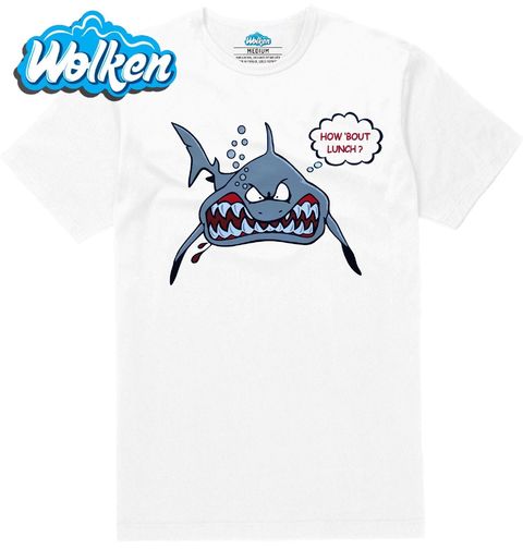 Obrázek produktu Pánské tričko Hladový Žralok Co takhle oběd?