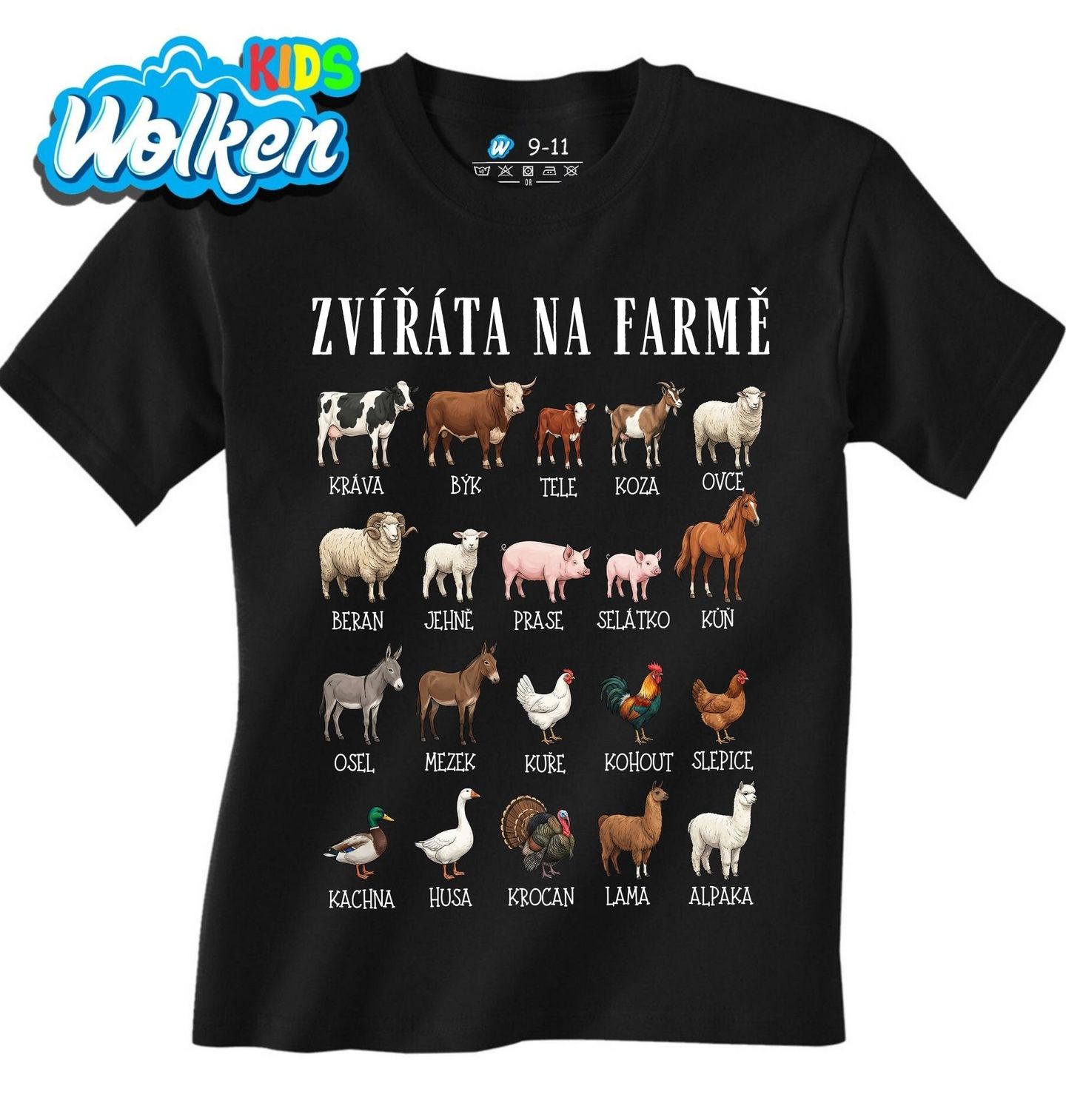 Dětské tričko Zvířata na Farmě.jpg