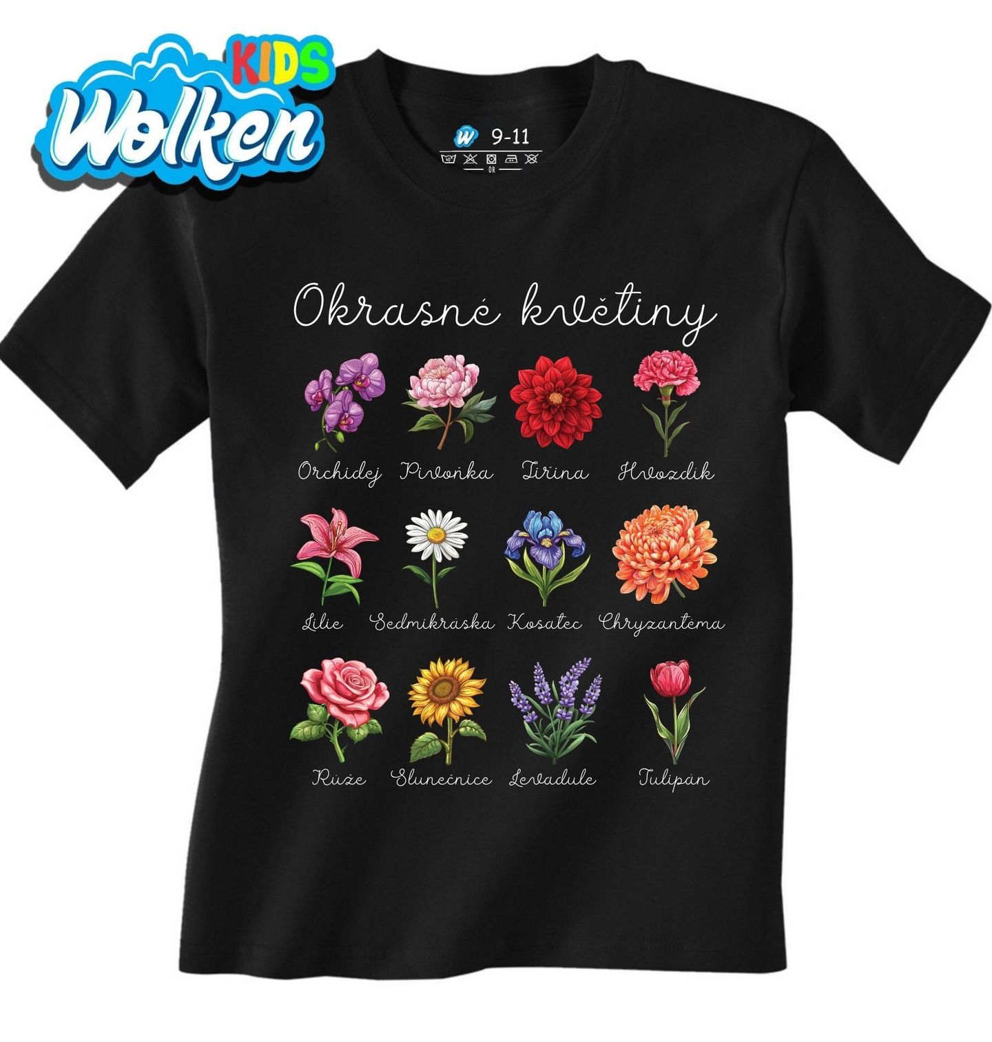 Dětské tričko Druhy Okrasných Květin.jpg