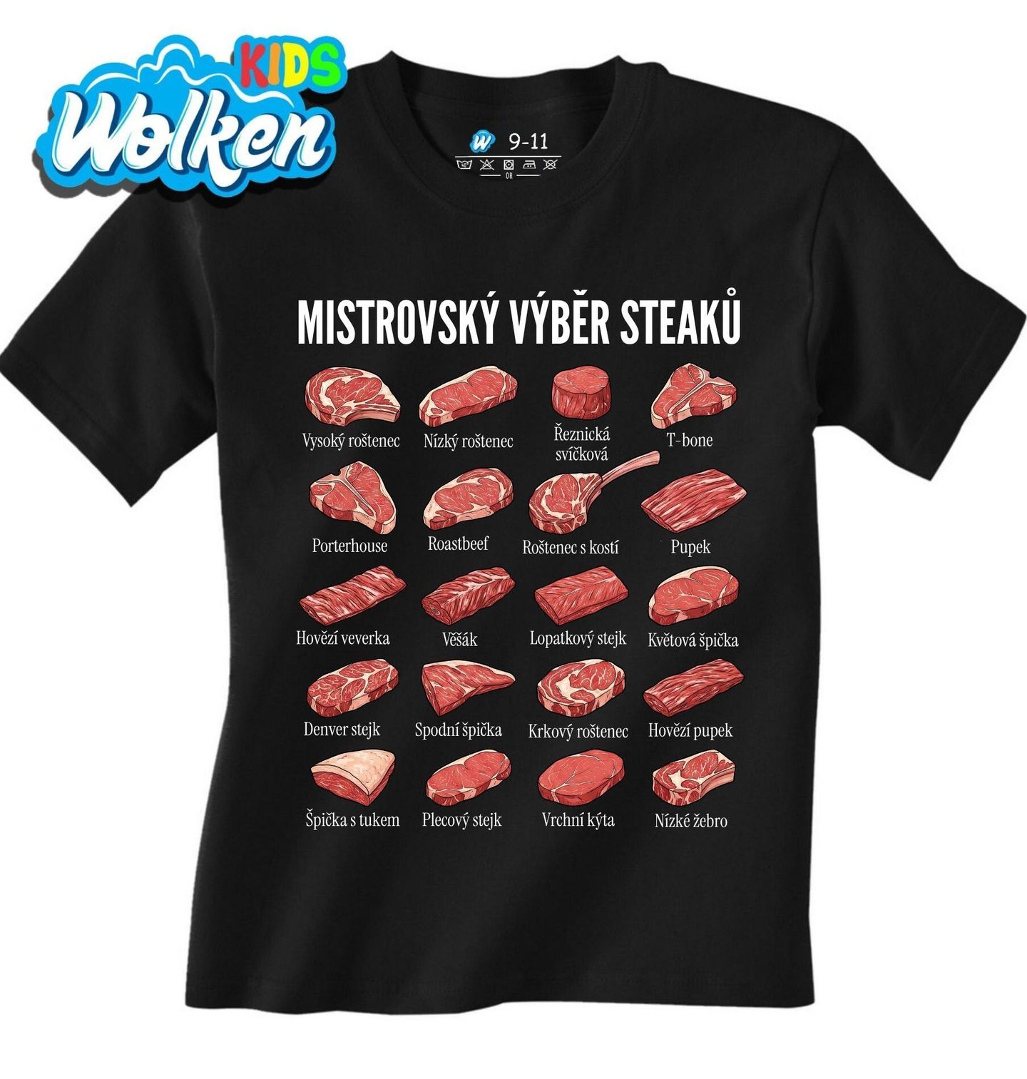 Dětské tričko Mistrovský Výběr Steaků.jpg
