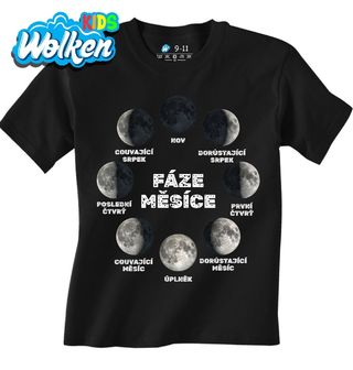 Dětské tričko Fáze Měsíce Od Úplňku po Nov.jpg