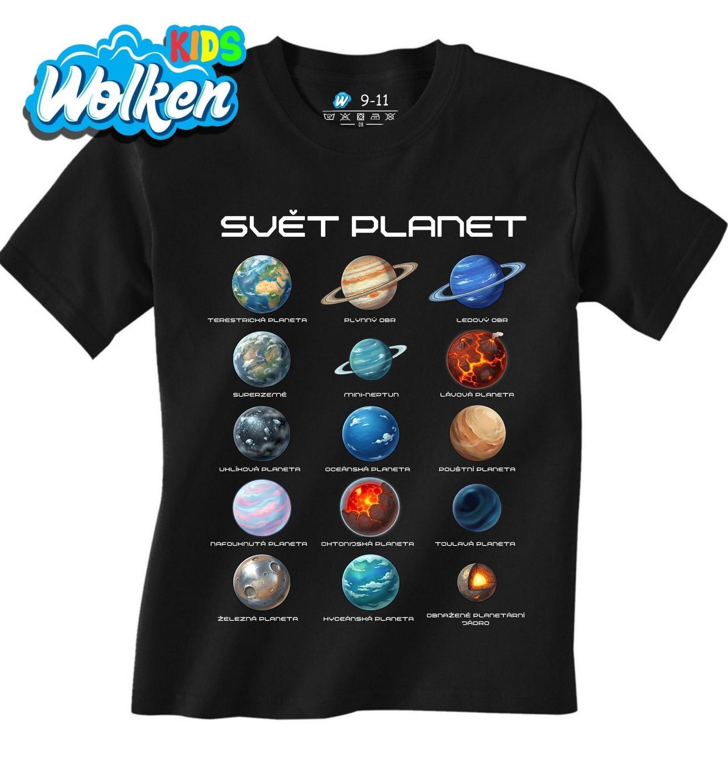 Dětské tričko Svět Planet.jpg