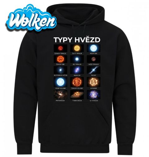 Obrázek produktu Pánská mikina Typy Hvězd