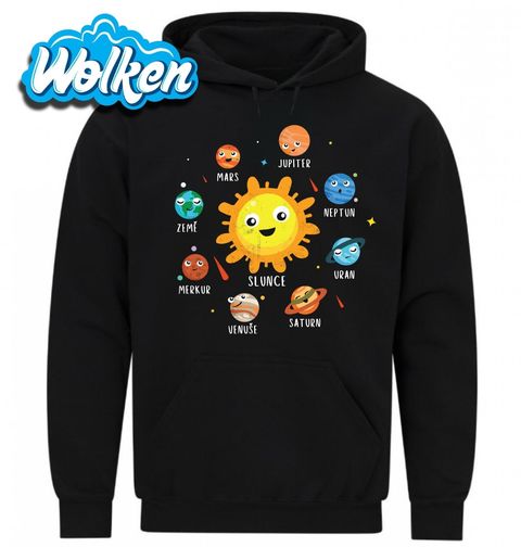 Obrázek produktu Pánská mikina Slunce a jeho Planetky