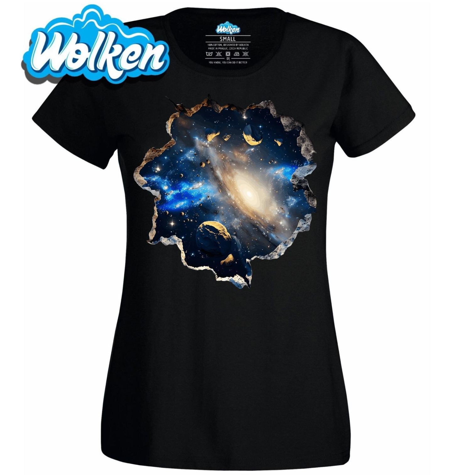 Dámské tričko Portál do Mezihvězdné Mlhoviny 3D.jpg