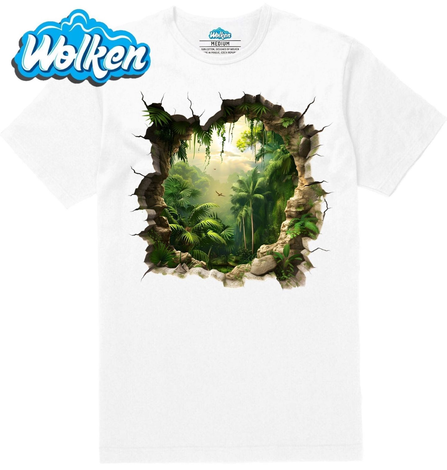 Pánské tričko Portál do Džungle 3D.jpg