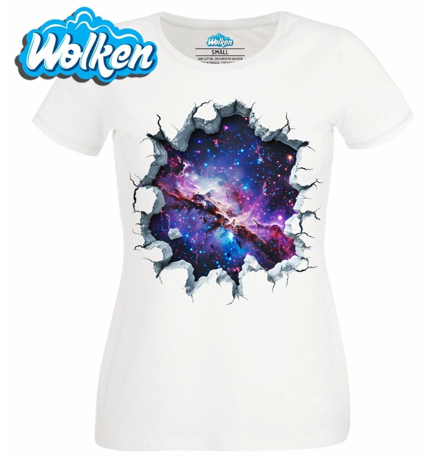 Dámské tričko Vesmírný Portál 3D.jpg