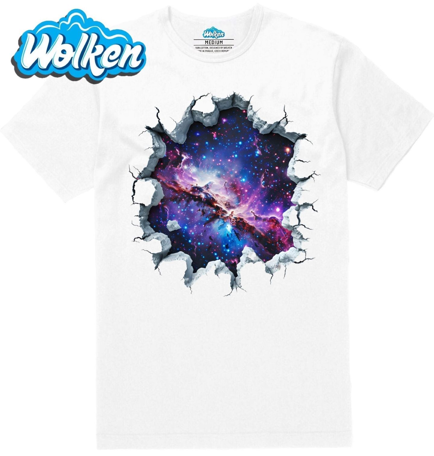 Pánské tričko Vesmírný Portál 3D.jpg