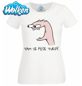 Dámské tričko Věčný Šprt Tam se píše tvrdý.jpg