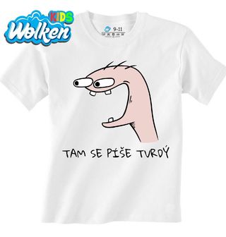 Dětské tričko Věčný Šprt Tam se píše tvrdý.jpg