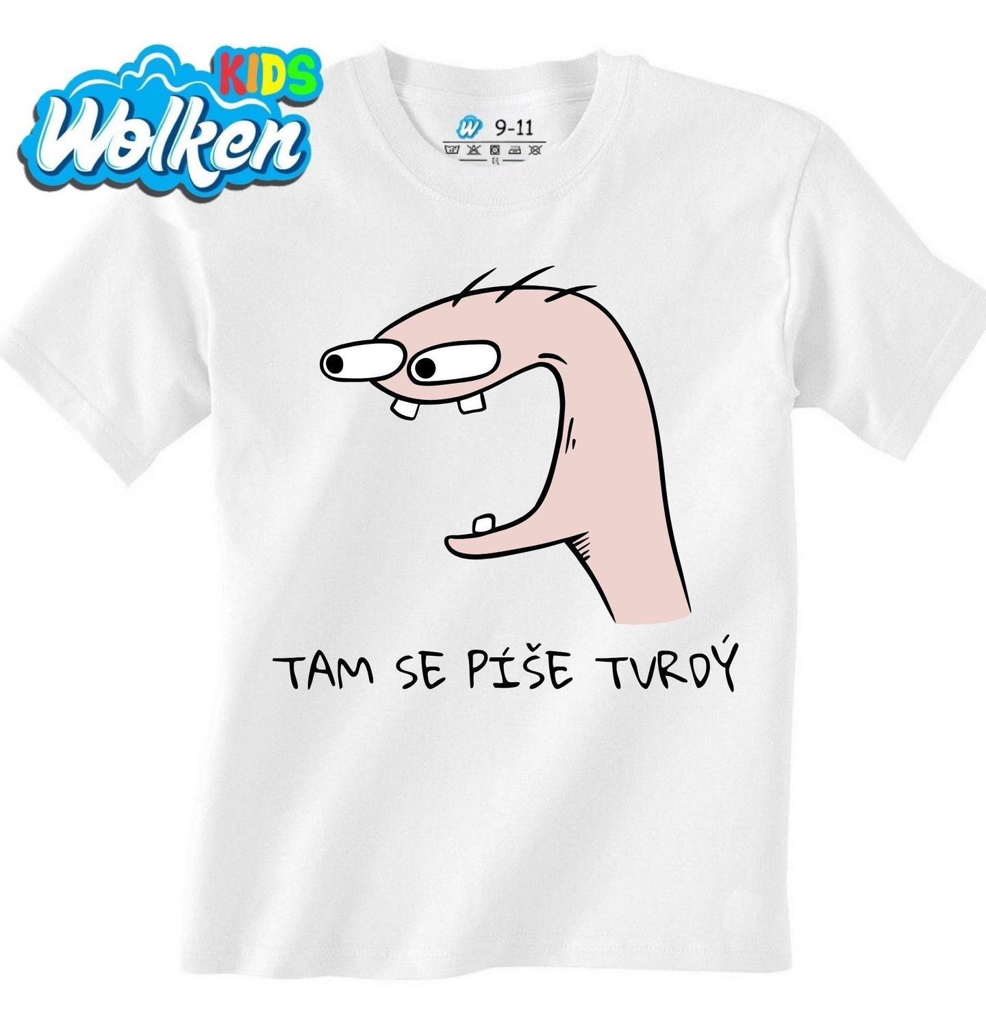 Dětské tričko Věčný Šprt Tam se píše tvrdý.jpg