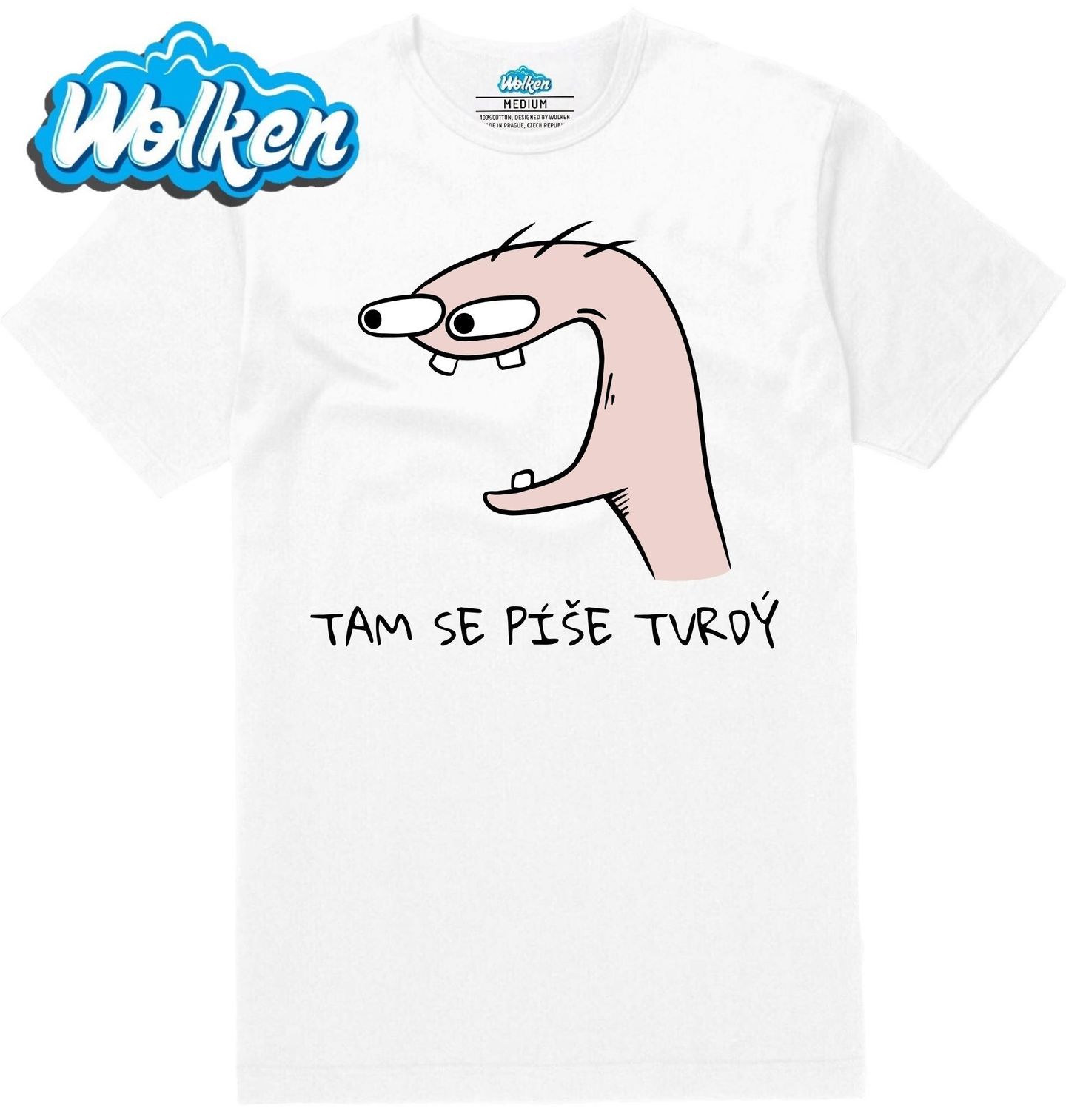 Pánské tričko Věčný Šprt Tam se píše tvrdý.jpg