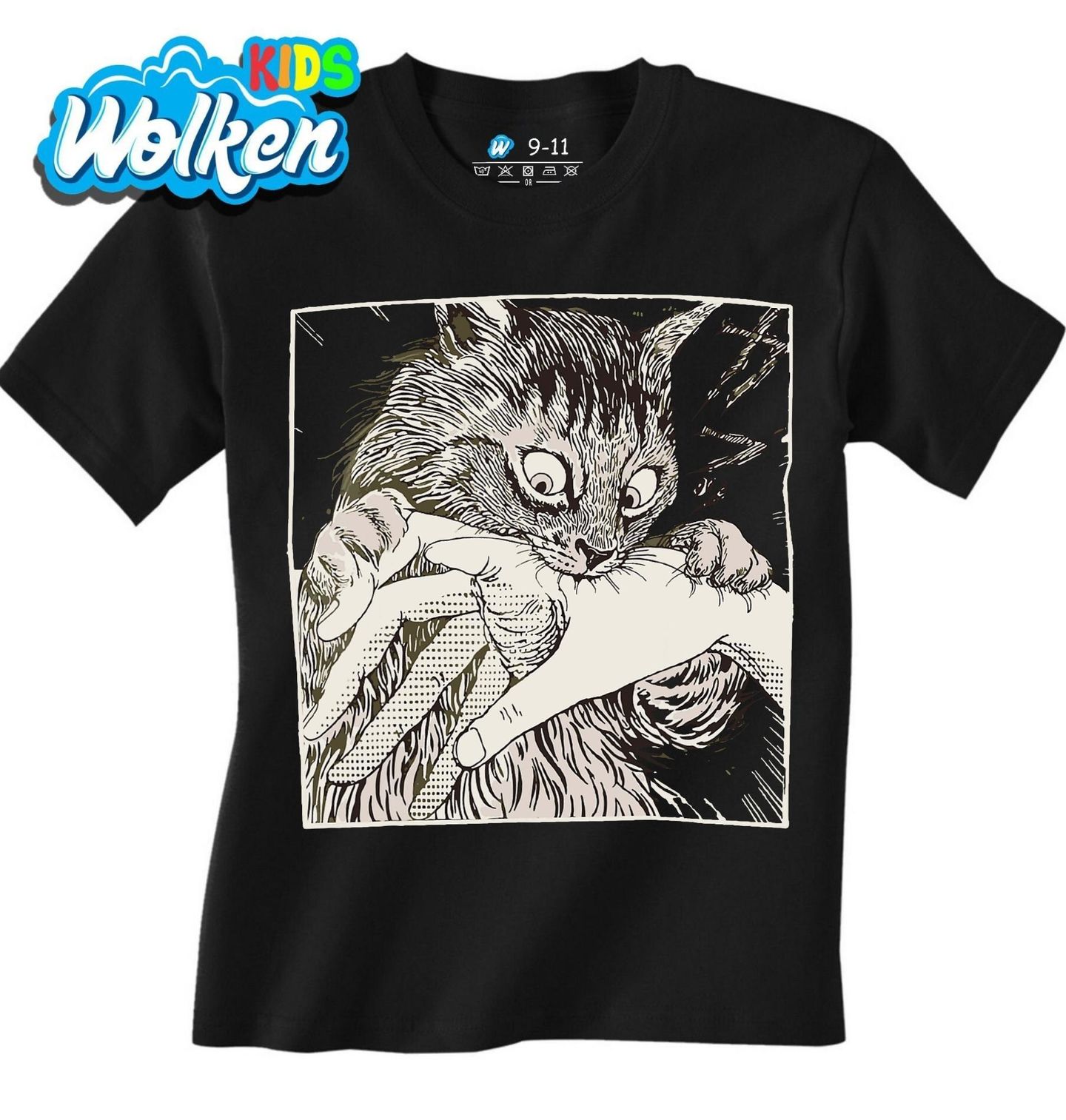 Dětské tričko Kočičí Útok.jpg