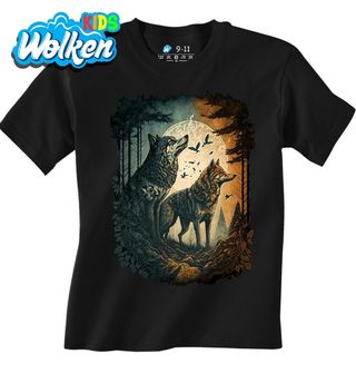 Dětské tričko Měsíční Vlci.jpg