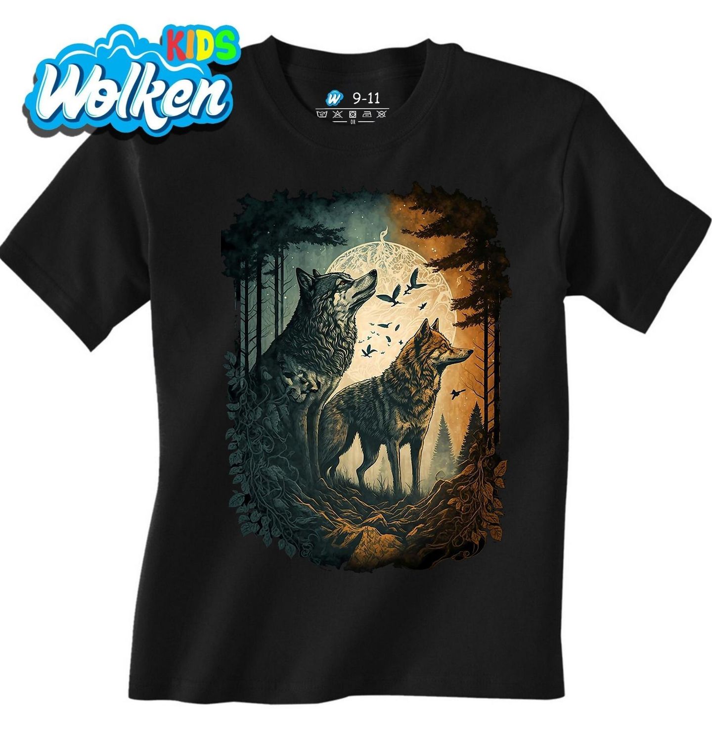 Dětské tričko Měsíční Vlci.jpg