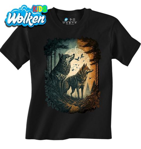 Obrázek produktu Dětské tričko Měsíční Vlci