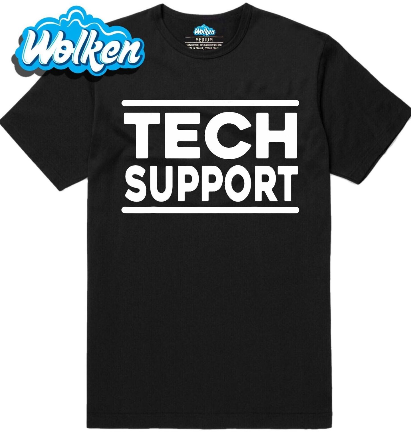 Pánské tričko Technická Podpora Tech Support.jpg