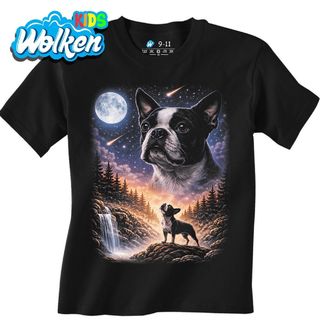 Dětské tričko Bostonský teriér a Kouzlo Úplňku.jpg