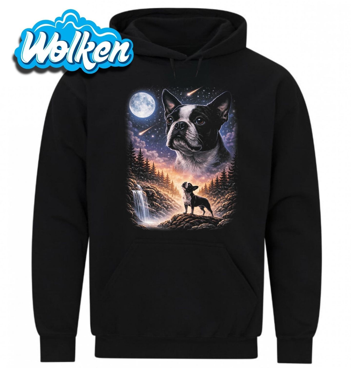 Mikina Bostonský teriér a Kouzlo Úplňku.jpg