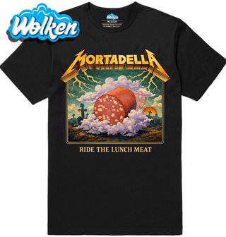 Pánské tričko Salám Mortadela Ride the Lunch Meat.jpg