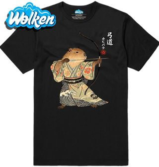 Pánské tričko Japonský Lukostřelec Kapybara.jpg