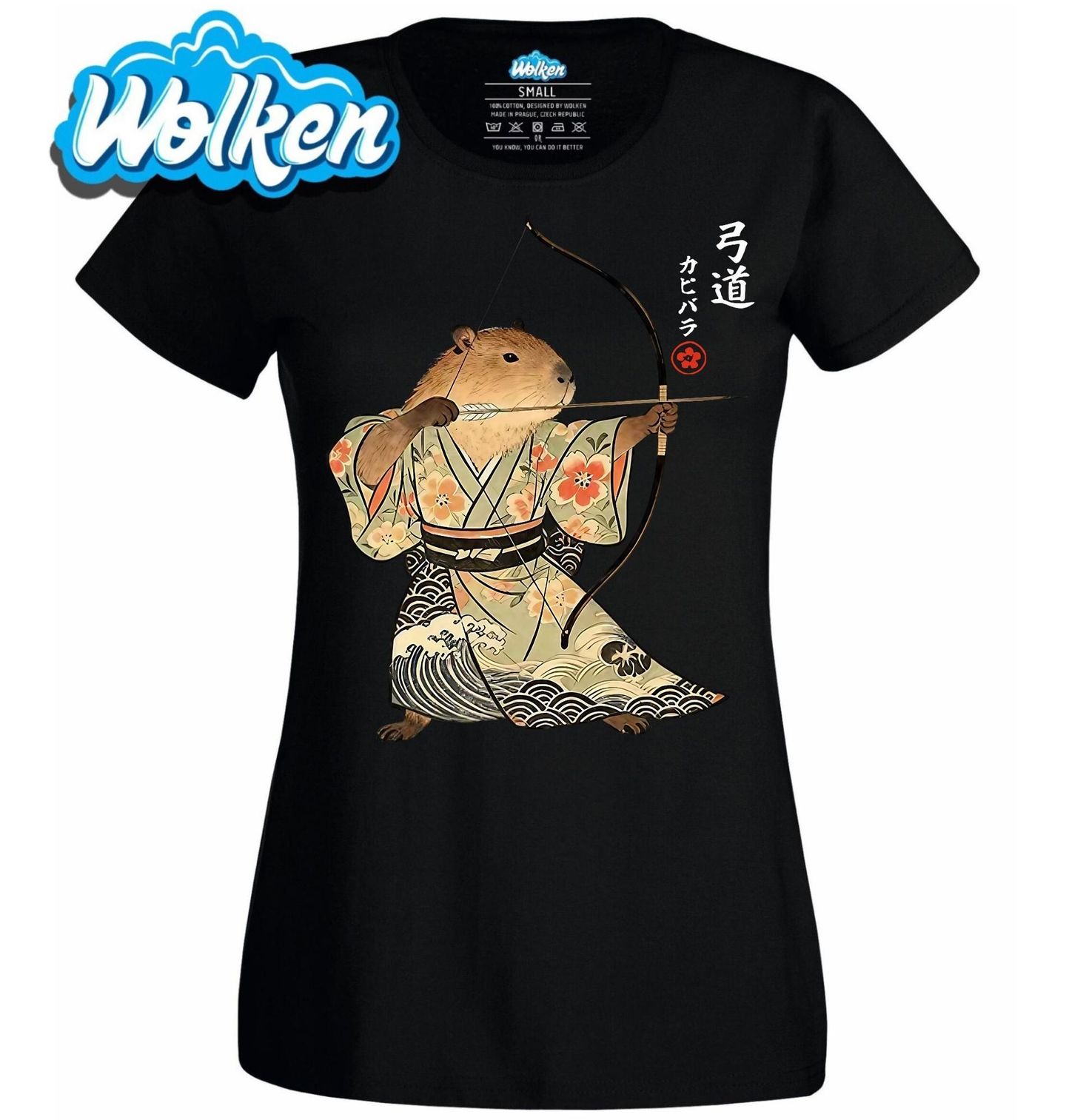 Dámské tričko Japonský Lukostřelec Kapybara.jpg