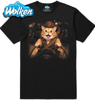 Pánské tričko Kovbojská Kočka na Útěku.jpg