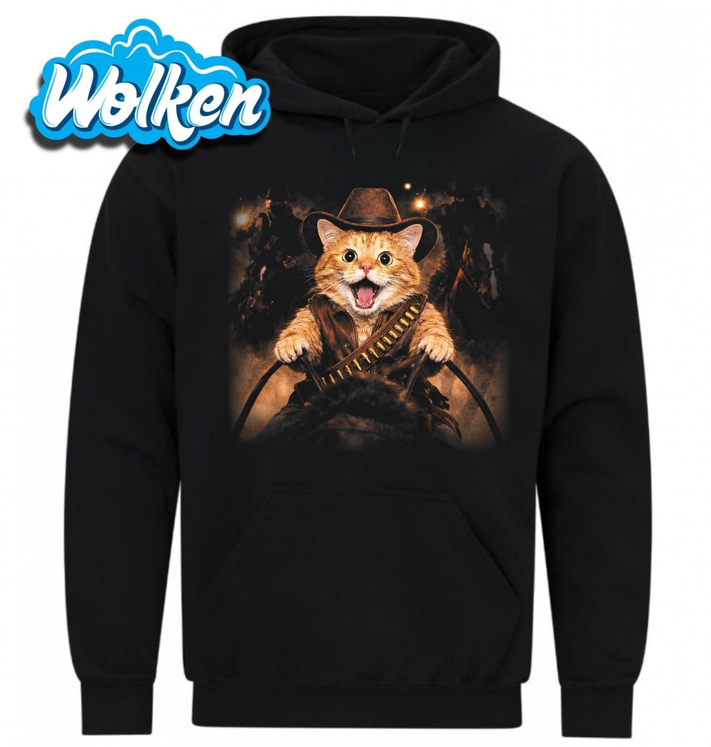 Mikina Kovbojská Kočka na Útěku.jpg